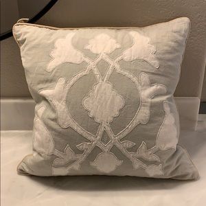 Barbara Barry celadon 18x18 decorative pillow case